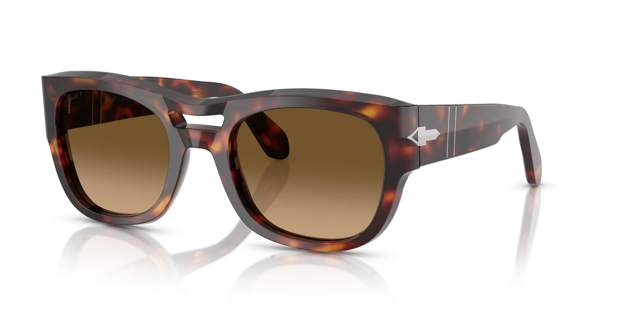 PERSOL-0064S/S 24/M2 HAVANA(BROWN GRADIENT BROWN - POLAR 54*22, , hi-res image number 0