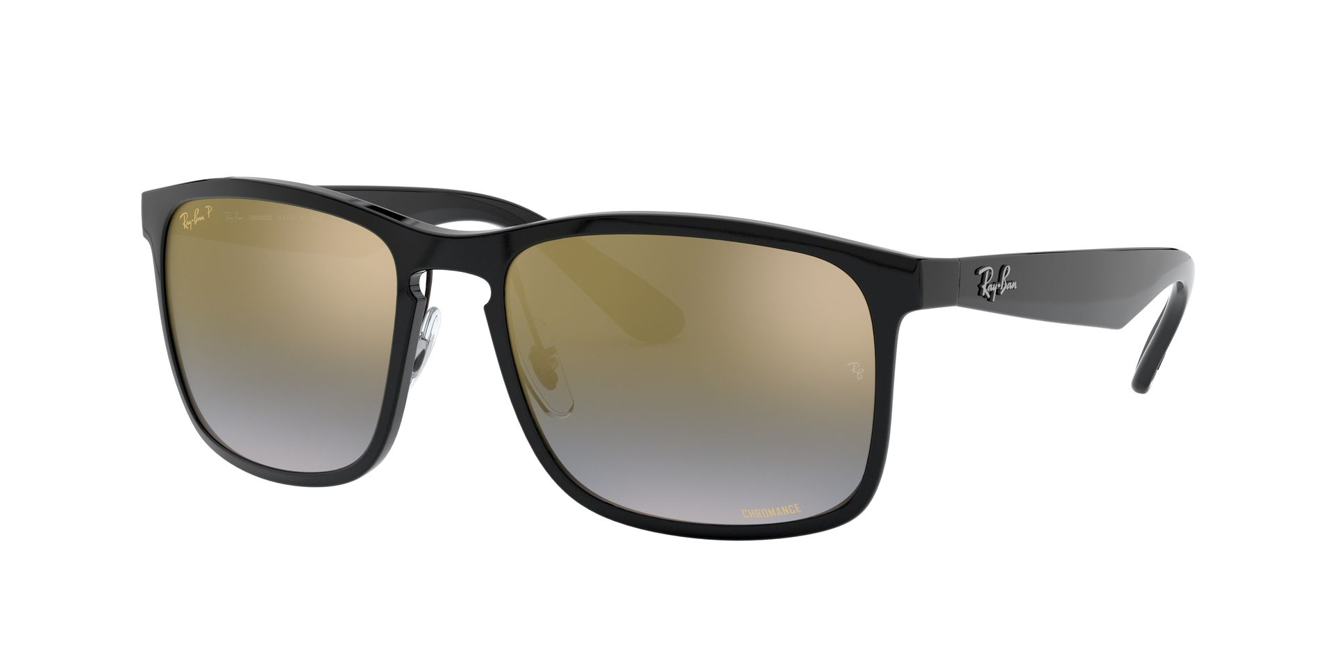 RB-4264 601/J0 BLACK(BLUE MI 58*18, Negro, hi-res image number 0