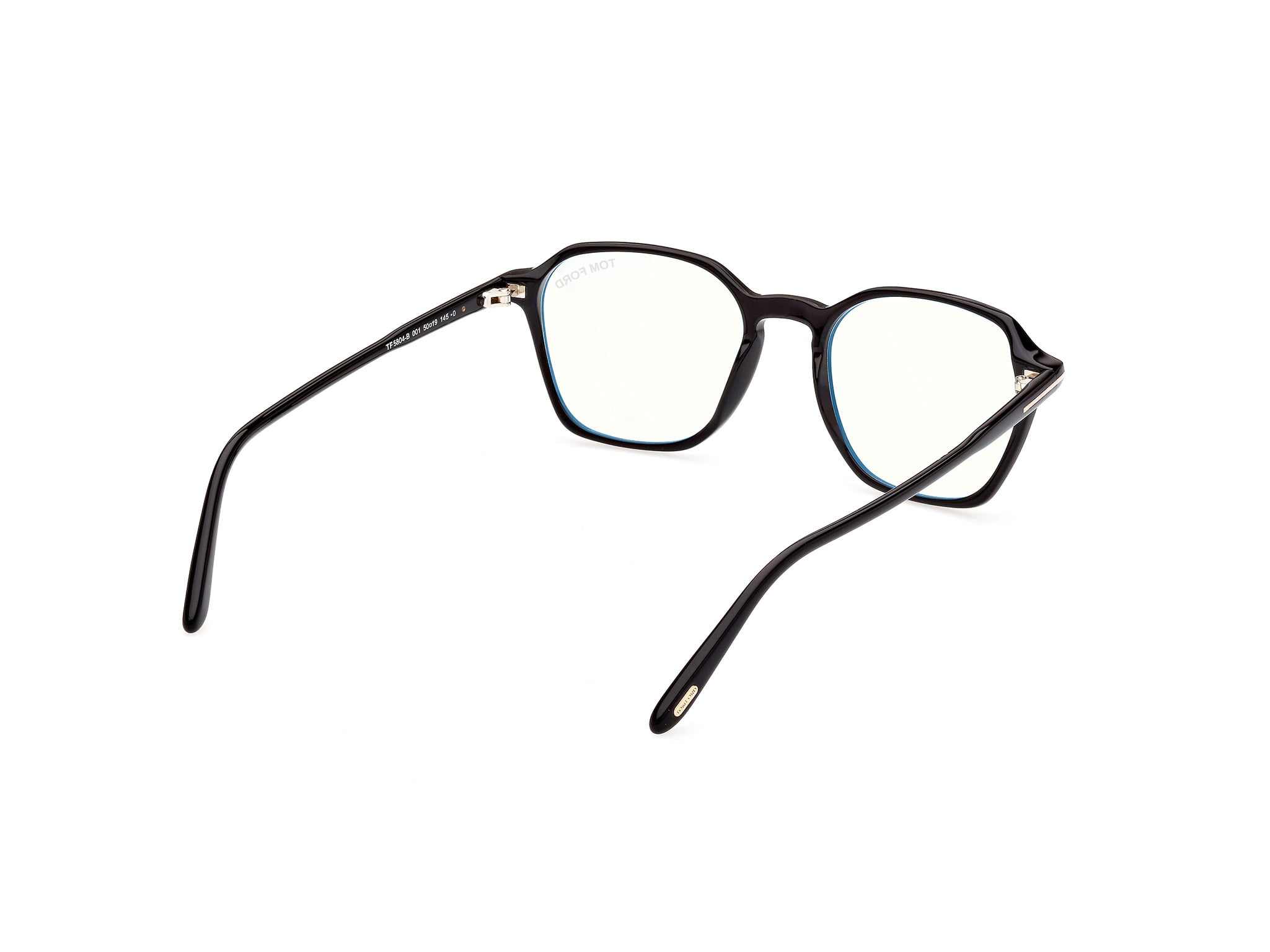 TOMFORD-5804B/G 001 shiny/black 50*19, Negro, hi-res image number 4