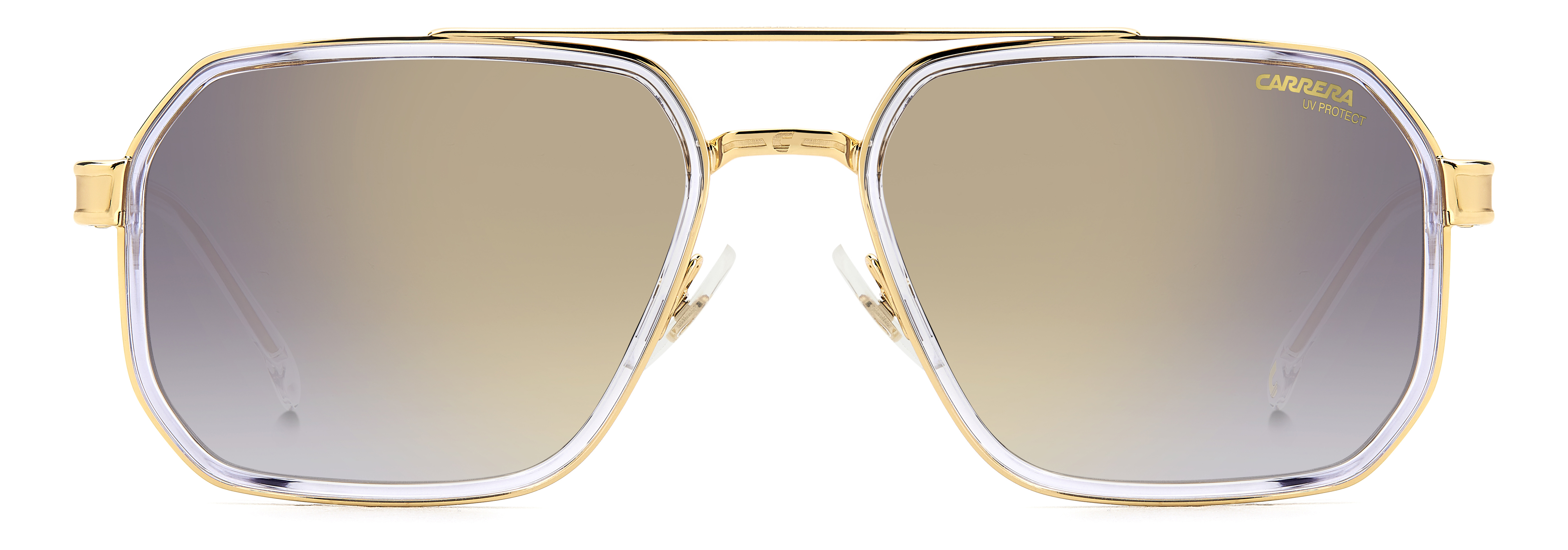 CARRERA-1069/S REJ*FQ CRYSTAL GOLD(GREY SHADED GOLD MIRROR 58*19, Transparente | Dorado, hi-res image number 1
