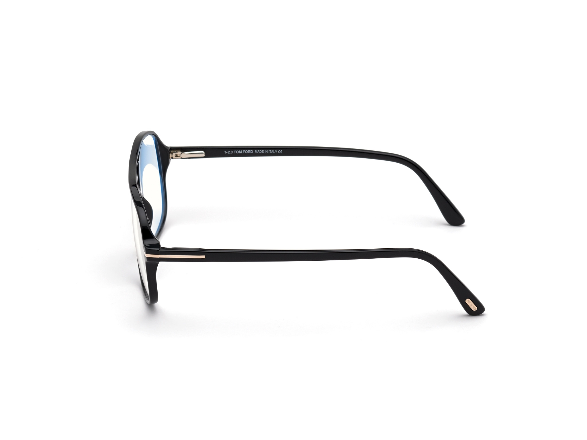 TOMFORD-5737B/G 001 shiny black+Filtro azul 56*15, Negro, hi-res image number 1