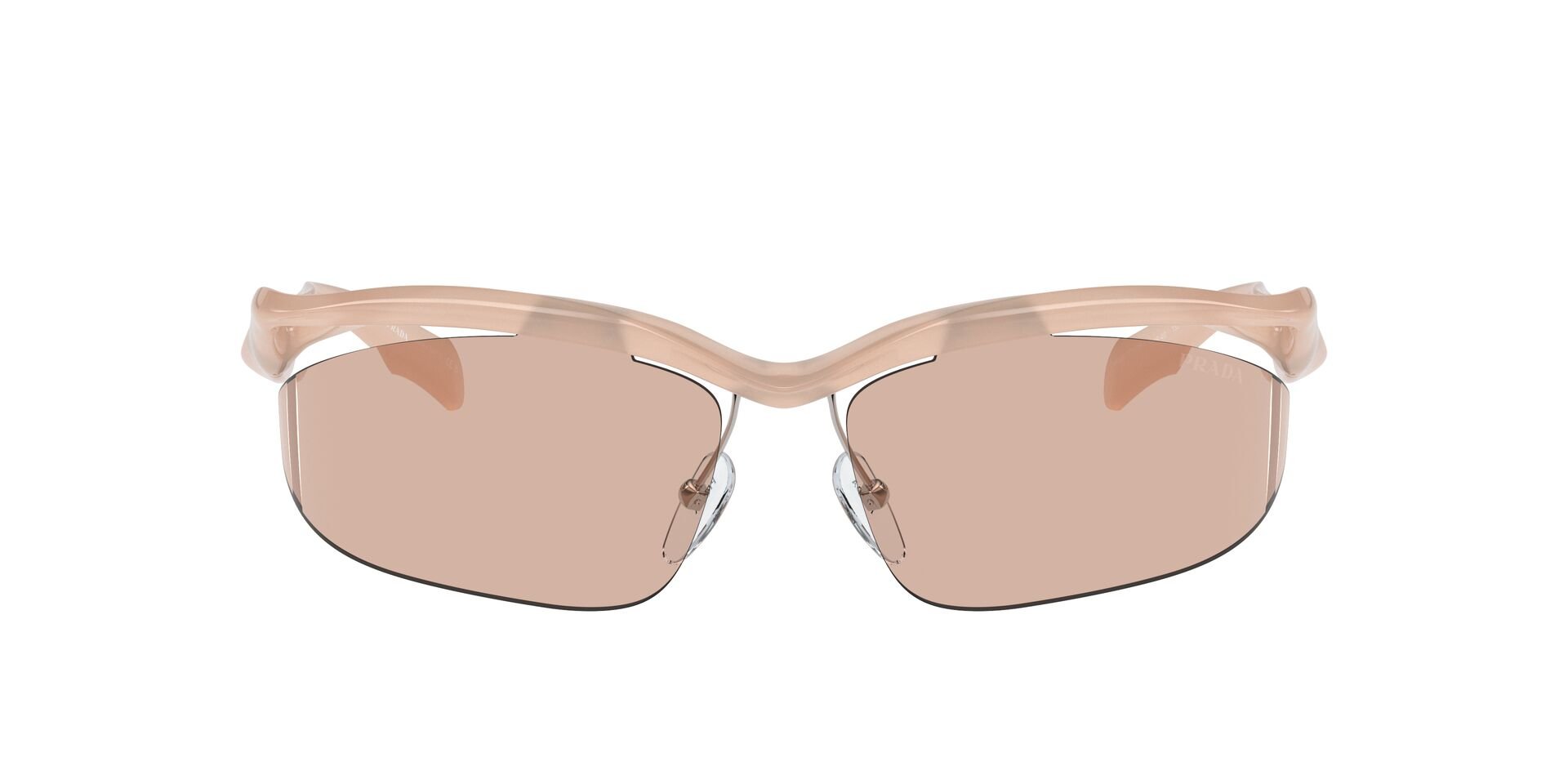 PRADA-A25S/S 12S4I2 OPAL PEACH(LIGHT BROWN 71*16, , hi-res image number 1
