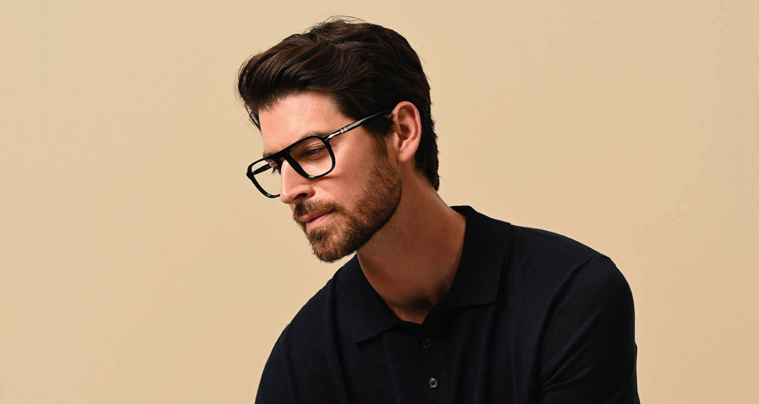 PERSOL-3359V/G 95 BLACK 53*19, , hi-res image number 1 PERSOL-3359V/G 95 BLACK 53*19, , hi-res image number 1