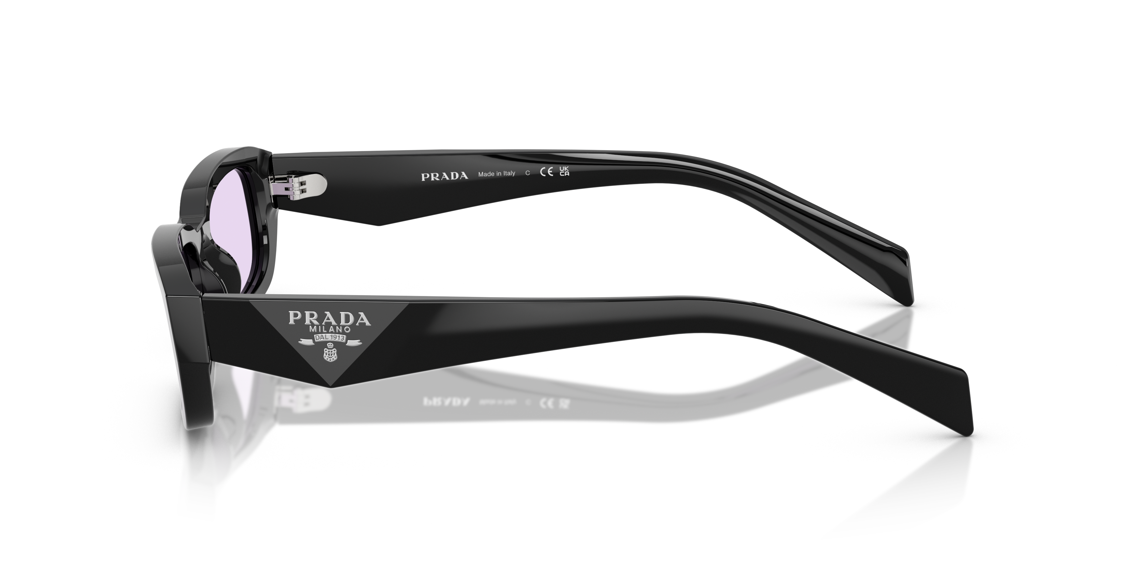 PRADA-B06S/S 16K40J BLACK (VIOLET 53*19, , hi-res image number 2