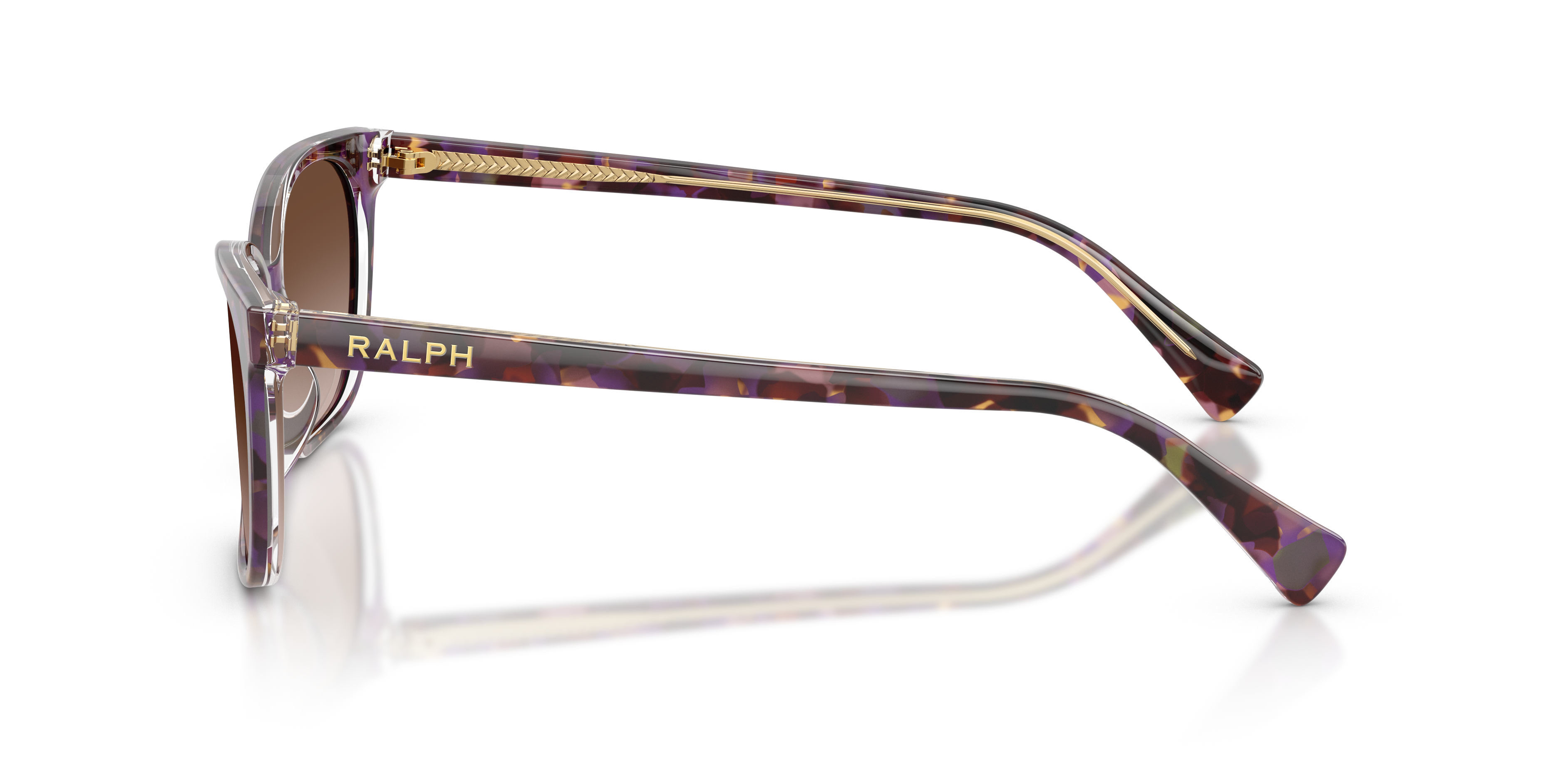 RALPH-5348U/S 630313 VIOLET HAVANA ON TRASPARENT(GRADIENT BROWN 56*16, , hi-res image number 2