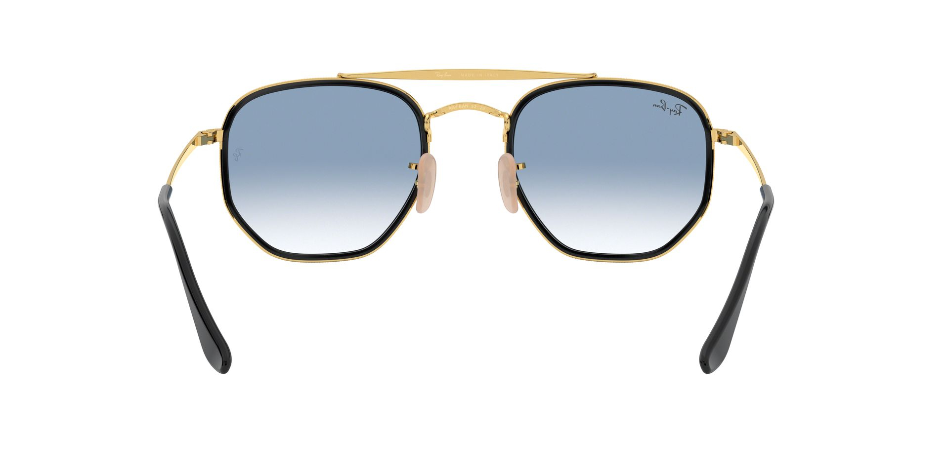 RB-3648M 91673F GOLD (CLEAR GRADIENT BLUE) 52*23, Dorado-Negro, hi-res image number 3