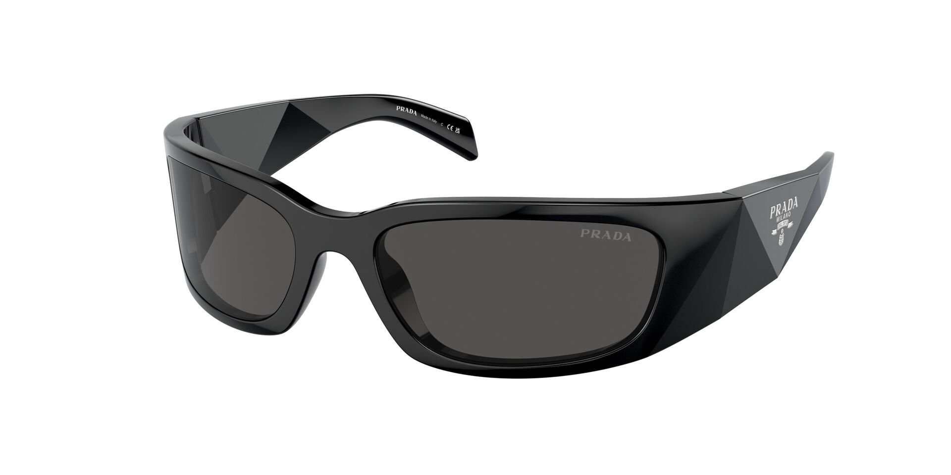 PRADA-A14S/S 1AB5S0 BLACK(DARK GREY 60*18, Negro, hi-res image number 0