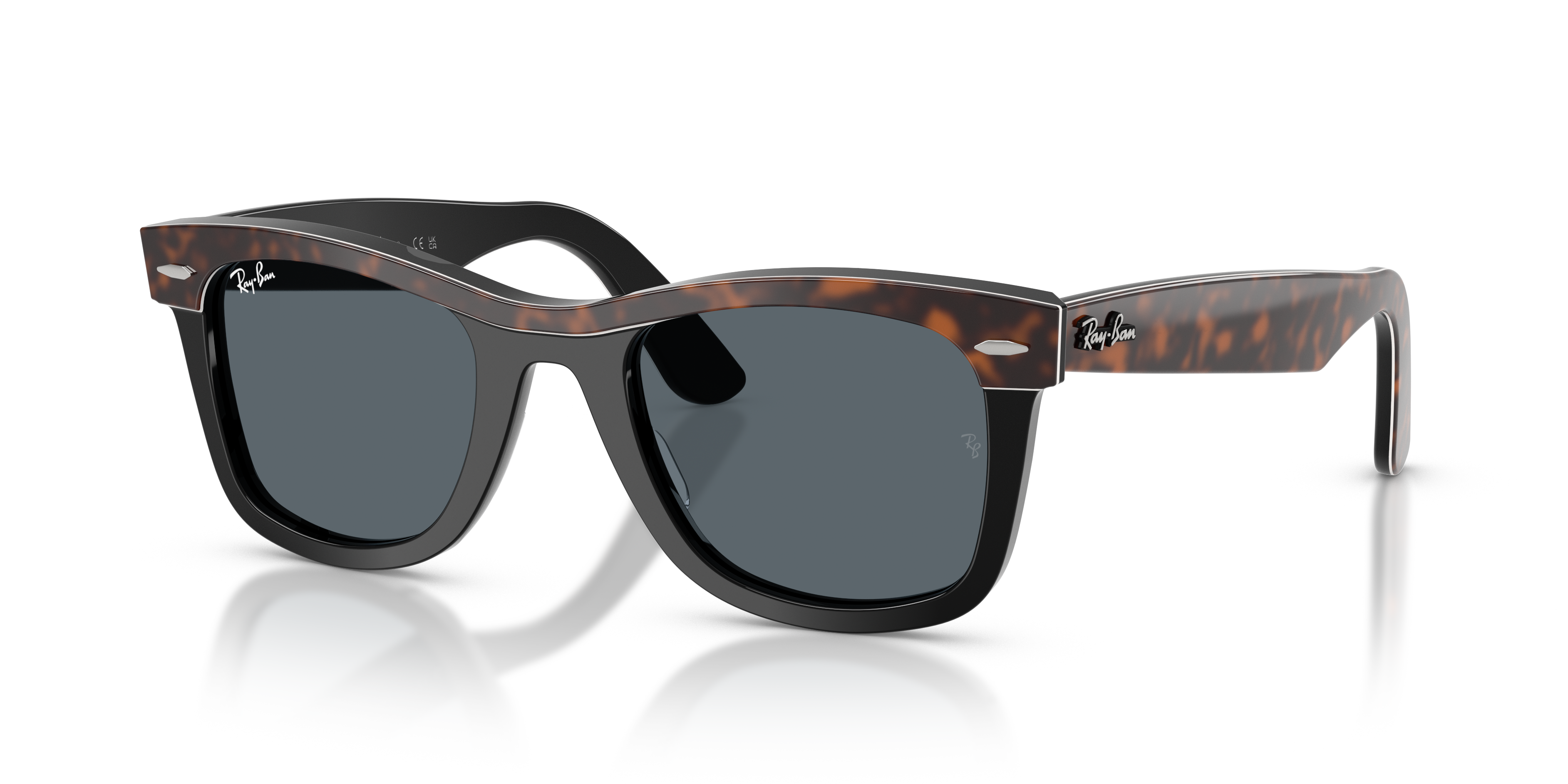 RB-2240 1441R5 HAVANA ON BLACK(BLUE 50*22, Negro-Havana, hi-res image number 0