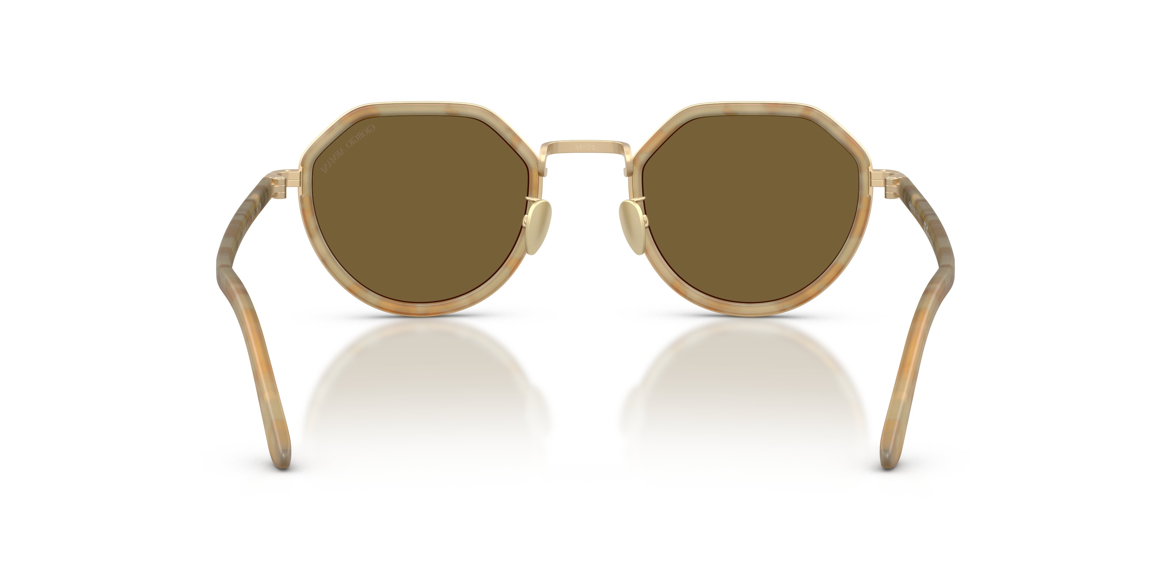 ARMANI-6181/S 630073 MATTE BEIGE HAVANA(OLIVE EXC 48*23, , hi-res image number 3