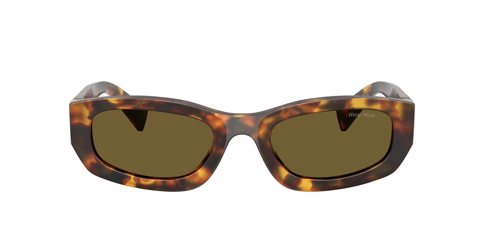 MIUMIU-B04S/S 14L09Z HAVANA HONEY(DARK BROWN 53*22, , hi-res image number 1