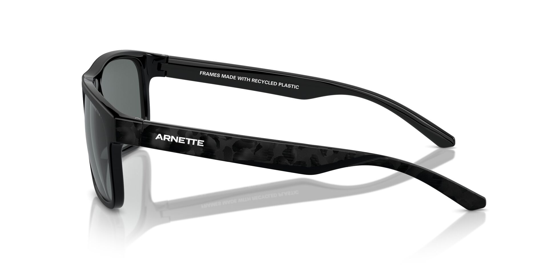 ARNETTE-4341 290081 RECYCLED BLACK(POLAR GREY 56*18, Negro, hi-res image number 2