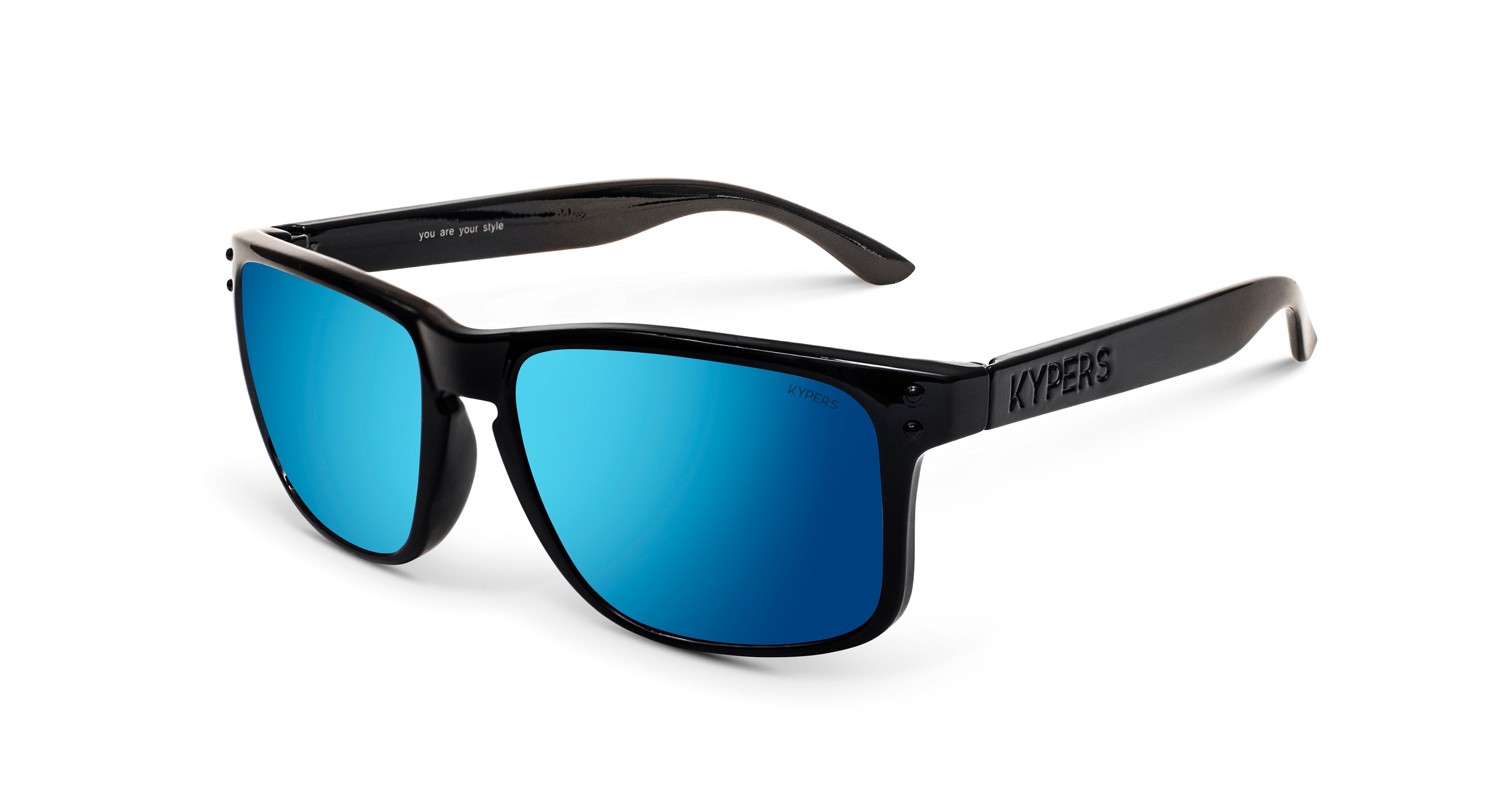 KYPERS-COCONUT/S COC002 SHINE BLACK W/BLUE MIR. 56*18, Negro, hi-res image number 0