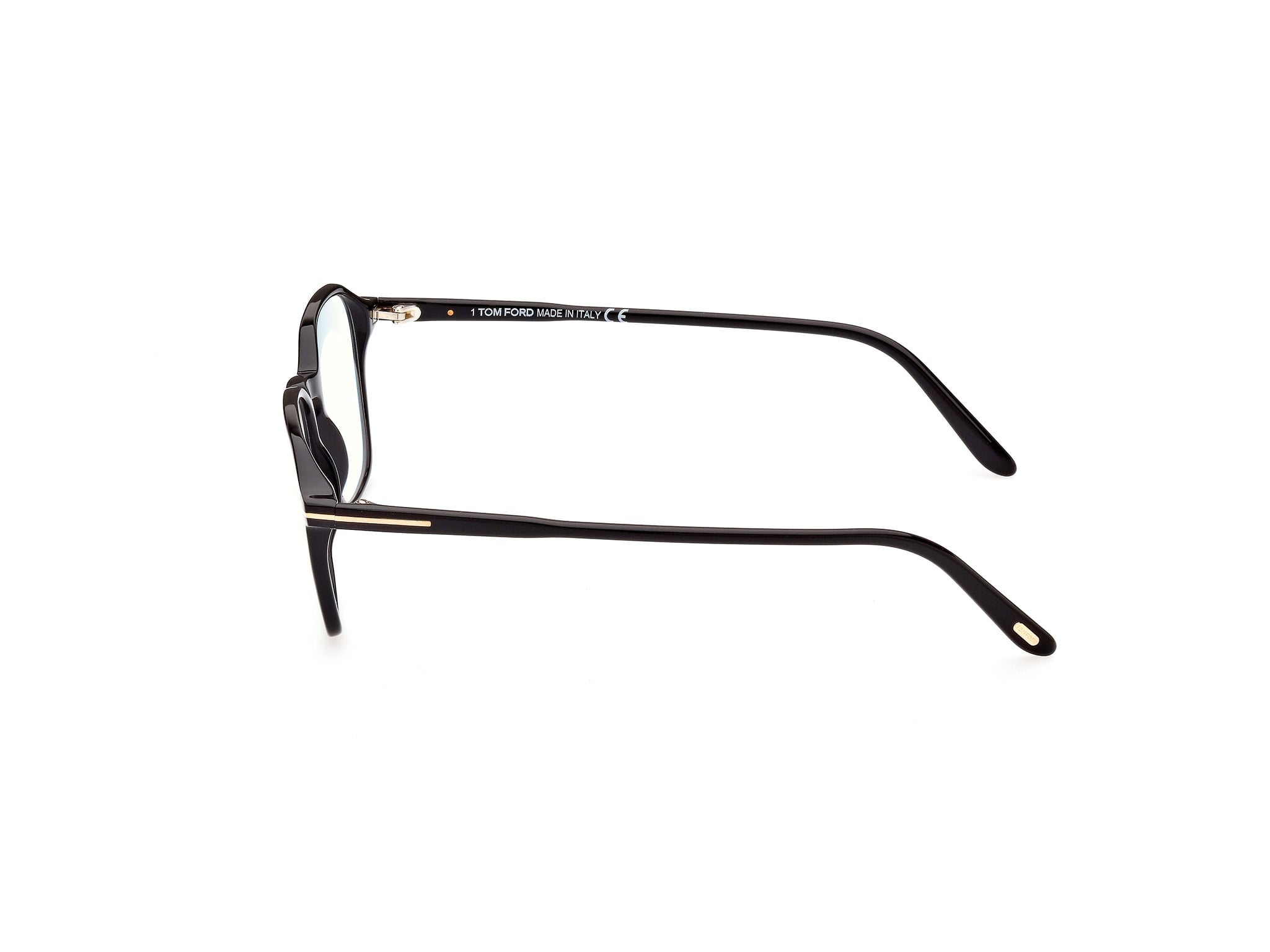 TOMFORD-5804B/G 001 shiny/black 50*19, Negro, hi-res image number 2