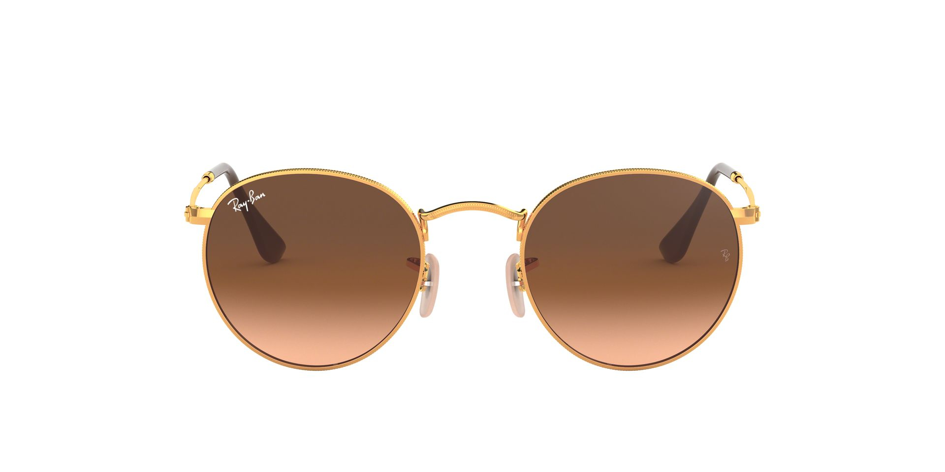 RB-3447 001/51 GOLD(CLEAR GRADIENT BROWN 53*21, Dorado, hi-res image number 1