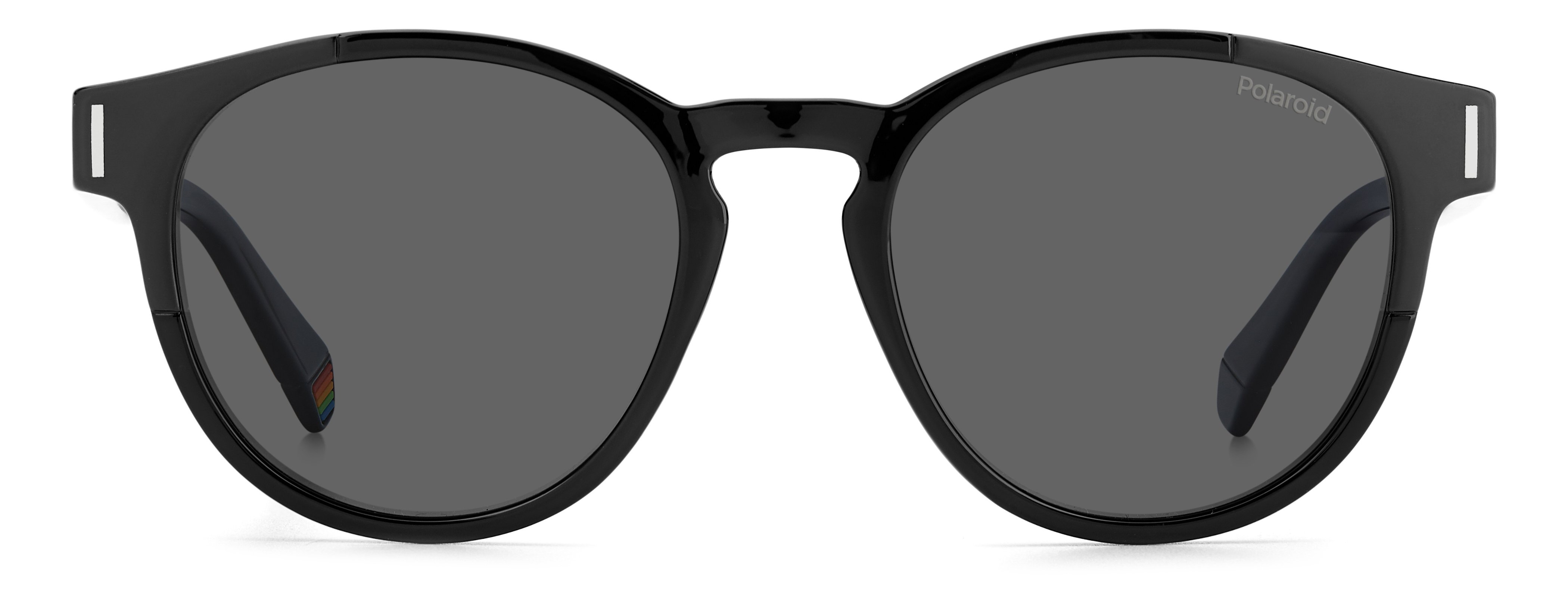 POLAROID-6175/S 807*M9 BLACK(GREY POLARIZED 51*19, Negro, hi-res image number 1