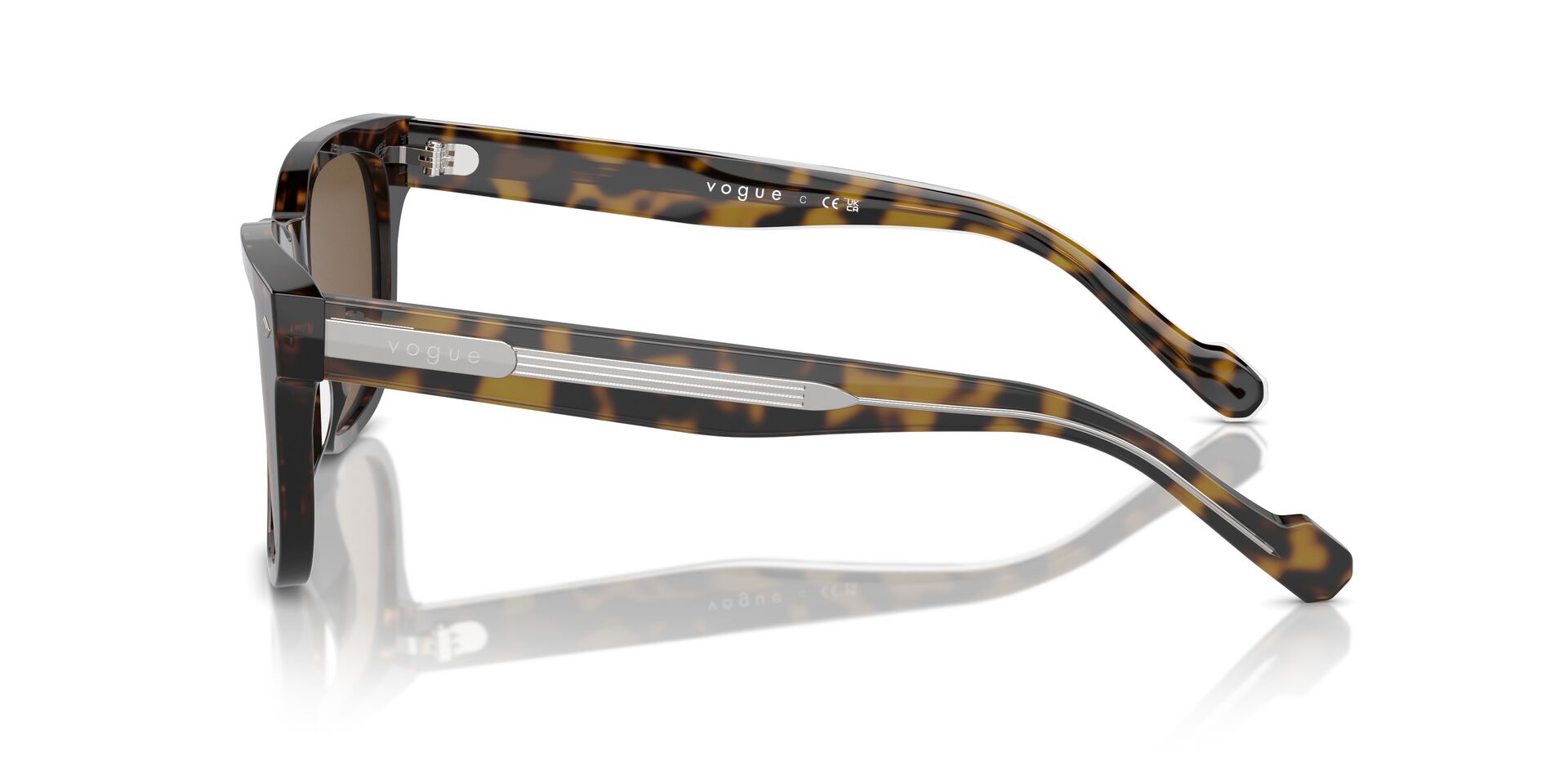 VOGUE-5571/S W65673 DARK HAVANA(DARK BROWN 53*21, , hi-res image number 2