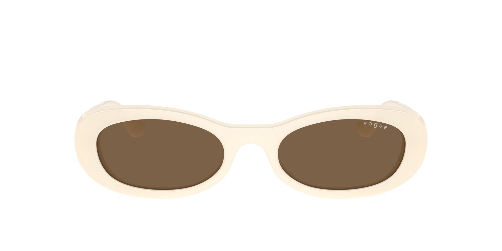 VOGUE-5582/S 316773 FULL IVORY/DARK BROWN 53*20, Marfil, hi-res image number 1