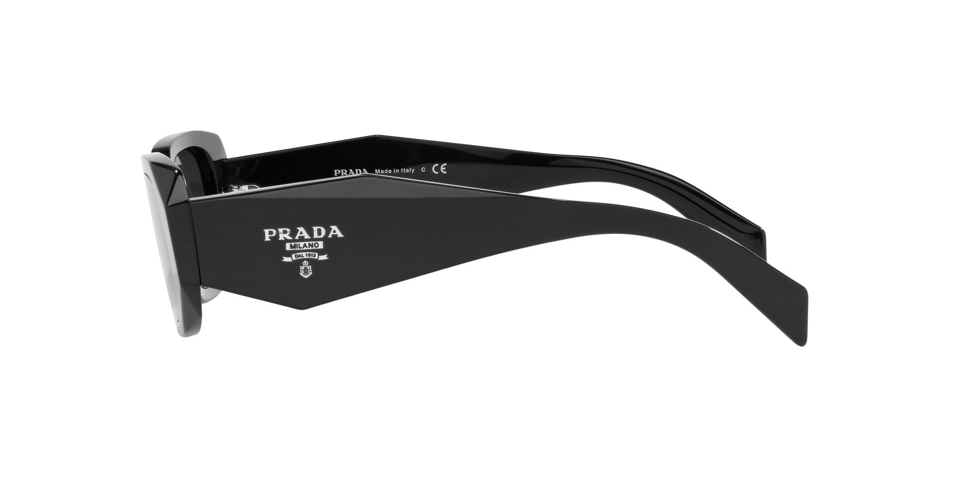 PRADA-17WS/S 1AB5S0 BLACK(DARK GREY 49*20, Negro, hi-res image number 2