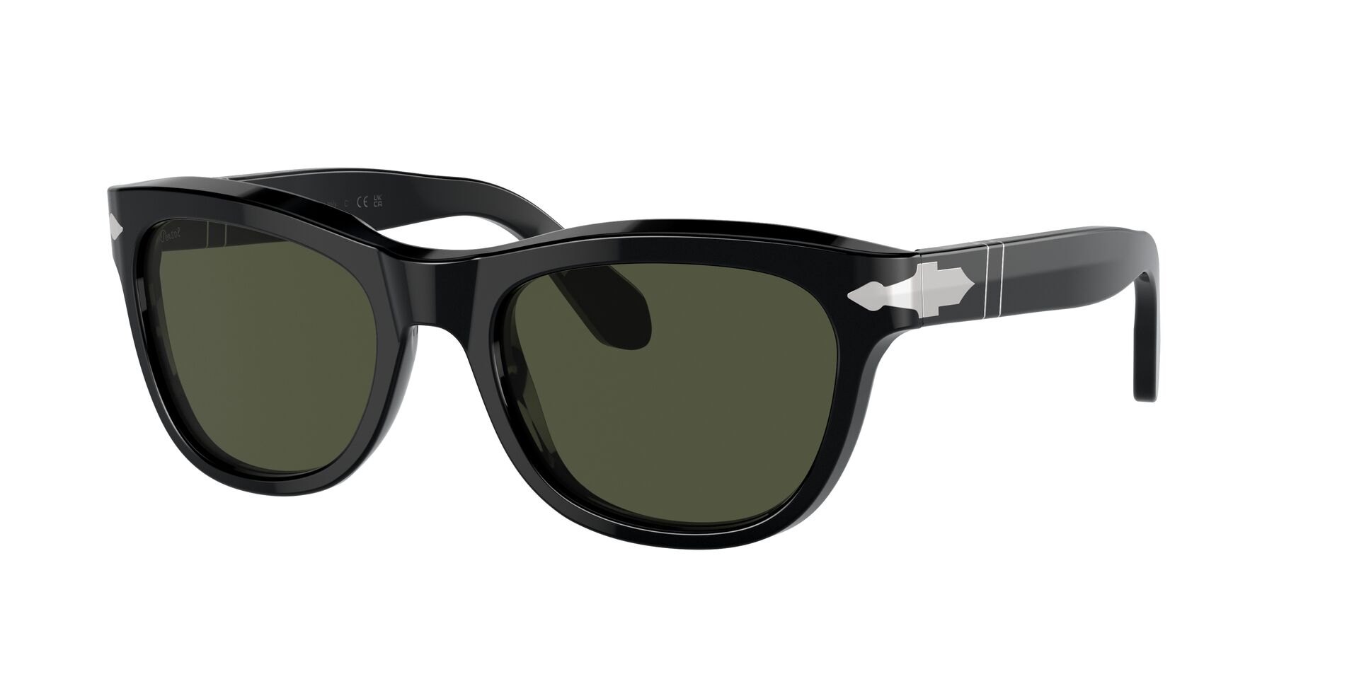 PERSOL-0086S/S 95/31 BLACK/GREEN 57*20, , hi-res image number 0